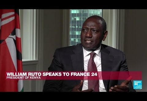 Kenya's Ruto warns of risk of 'starvation in Horn of Africa' due to climate change • FRANCE 24