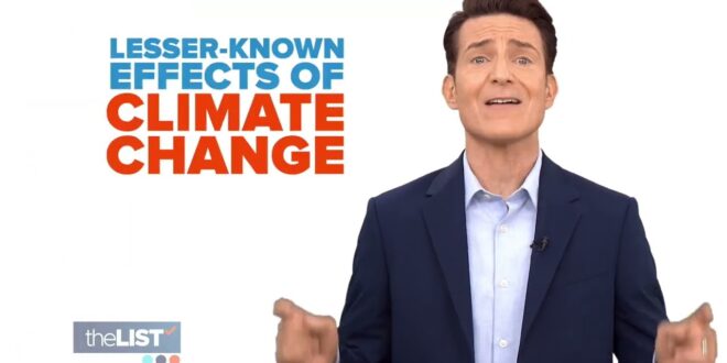 Lesser-Known Effects of Climate Change