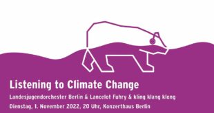 Listening to Climate Change – Landesjugendorchester Berlin & kling klang klong, Konzerthaus