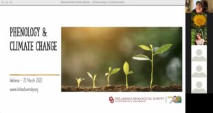 Phenology and Climate Change - Webinar 23 March 2022