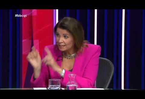 Question Time Julia Hartley  Brewer on climate change and protest