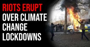 Riots Erupt Over Climate Change Lockdowns To "Flatten The Curve"
