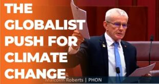 So it's come to this - Globalist push on Climate Change