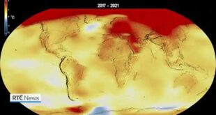 'Climate Time Machine' - NASA visualisation shows planetary changes