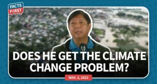 BBM: ‘Talagang may climate change na’