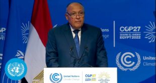 COP27 President Sameh Shoukry's Opening Speech at the UN Climate Change Conference #COP27