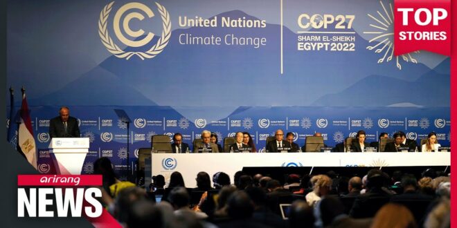 COP27 kicks off in Egypt to discuss climate change issues including climate compensation