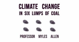 Climate change in six lumps of coal with Professor Myles Allen