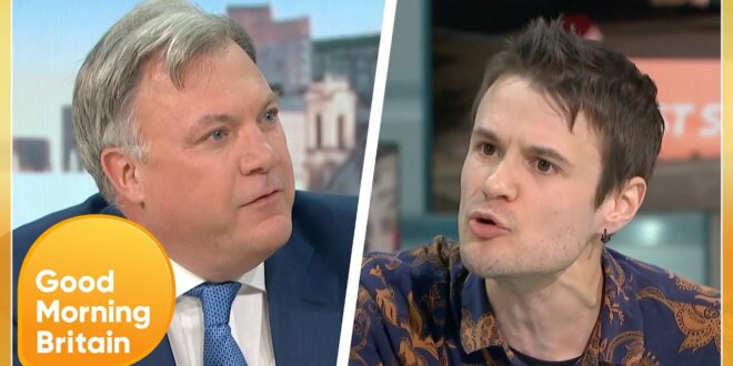 Ed Balls Blasts 'Just Stop Oil' Protester As They Furiously Clash In Fiery Debate | GMB