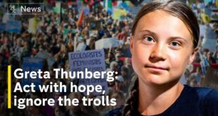 Greta Thunberg interview: world on climate precipice but activism offers hope