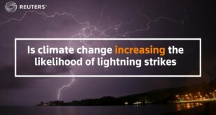 How climate change increases likelihood of lightning strikes
