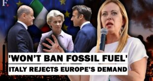 Italy Refuses to Fight Russia and Climate Change Together | Italy Rejects Europe's Plans
