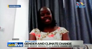 Jackline Makokha explains the trickle down effect of climate change