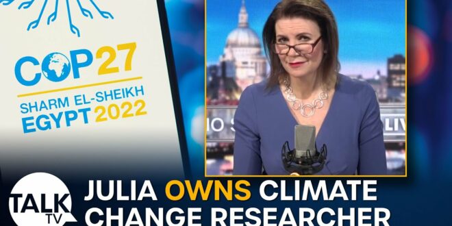 Julia Hartley-Brewer rips into policy researcher over climate change