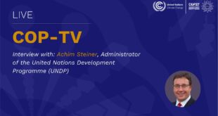 🔴 Live from #COP27: Interview with Achim Steiner | UN Climate Change