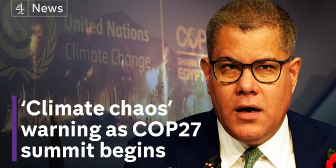 UN COP27 Climate summit opens in Egypt with warning of ‘catastrophe’