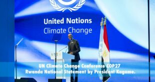 UN Climate Change Conference COP27 | Rwanda National Statement by President Kagame.