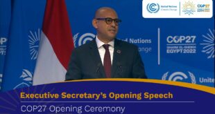 UN Climate Change Executive Secretary Simon Stiell's Speech at the Opening of #COP27