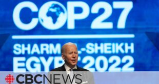 U.S. President Joe Biden pledges to do more for climate change at COP27