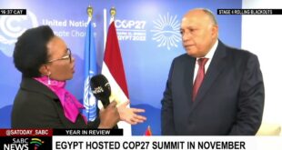 2022 in Review I Africa hosted the Climate change summit in Sharm El-Sheik