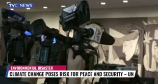 Climate Change Poses Risk For Peace And Security - UN