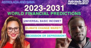 Climate Change Wars?! 2023-2031 World Predictions, Universal Basic Income? #financialastrology