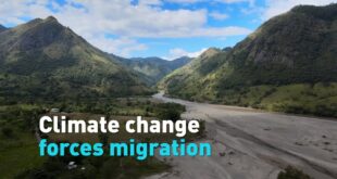 Climate change forces migration