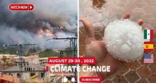 Daily CLIMATE Change News : August 29-30, 2022