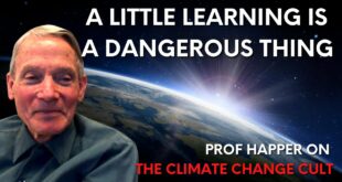 Elimination of CO2 is a suicide pact – Professor William Happer on climate change misconceptions