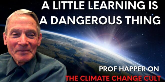 Elimination of CO2 is a suicide pact – Professor William Happer on climate change misconceptions