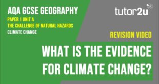 Evidence of Climate Change | AQA GCSE Geography | Climate Change 2