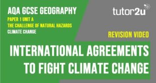 Global Agreements to Fight Climate Change | AQA GCSE Geography | Climate Change 7