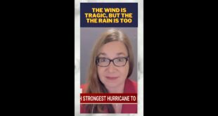 Let's talk about hurricanes, rain and climate change - part 1 #shorts