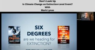 Mark Lynas: Don't Look Up: Is Climate Change an Extinction-Level Event?