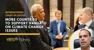 More countries to support Vanuatu on climate change to International Court of Justice | VBTC News