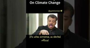 Neil deGrasse Tyson's Perfect Response to Climate Change. #climatechange #neildegrassetyson