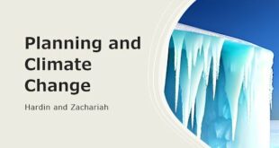 Planning and climate change