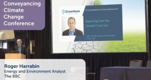 Reporting From the Climate Front Line - Roger Harrabin, The Conveyancing Climate Change Conference.