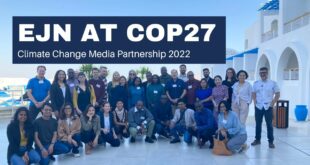 The 2022 Climate Change Media Partnership Fellowship to COP27