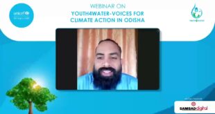 Webinar On Youth4Water- Voice For Climate Change In Odisha