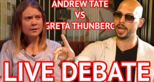 Andrew Tate and Greta Thunberg Debate Climate Change